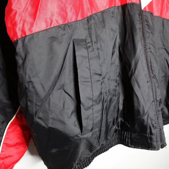 VINTAGE Pro Player NFL Atlanta Falcons Puffer Jacket Starter Parka Bomber Coat - Picture 13 of 16